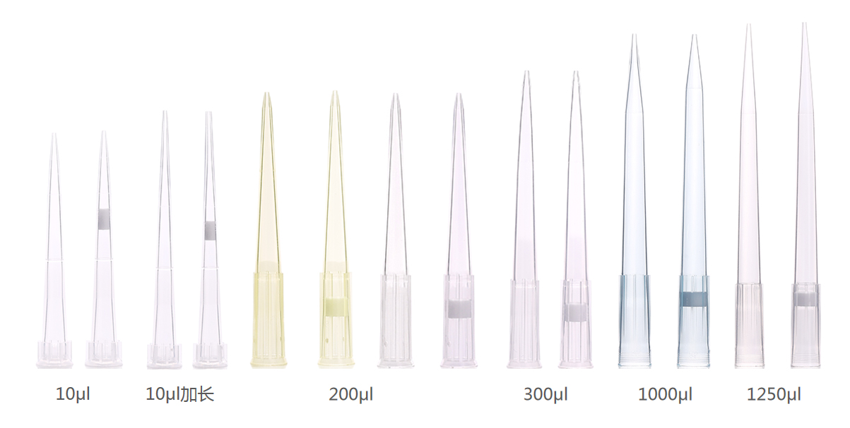 Conventional manual pipetting tips 21